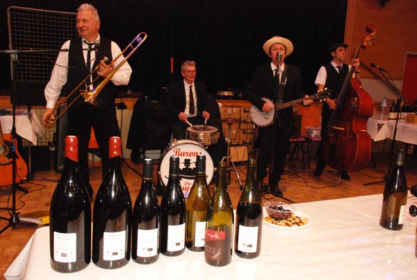 Jazz band vinotours salon vin