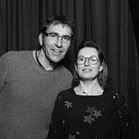 Delphine et Christian Nobiron au salon vinotours